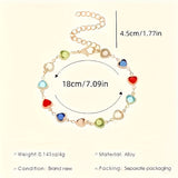 Unique Heart-Shaped Bracelet