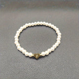 Chic A-Z Heart Initial Bracelet