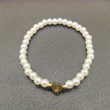 Chic A-Z Heart Initial Bracelet