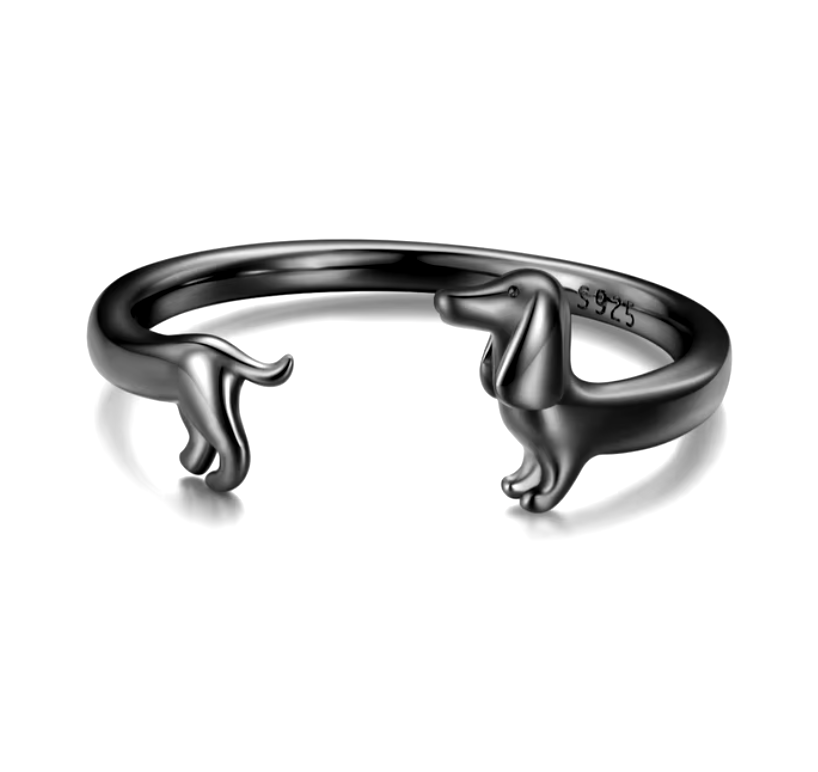 Adjustable Dachshund Ring